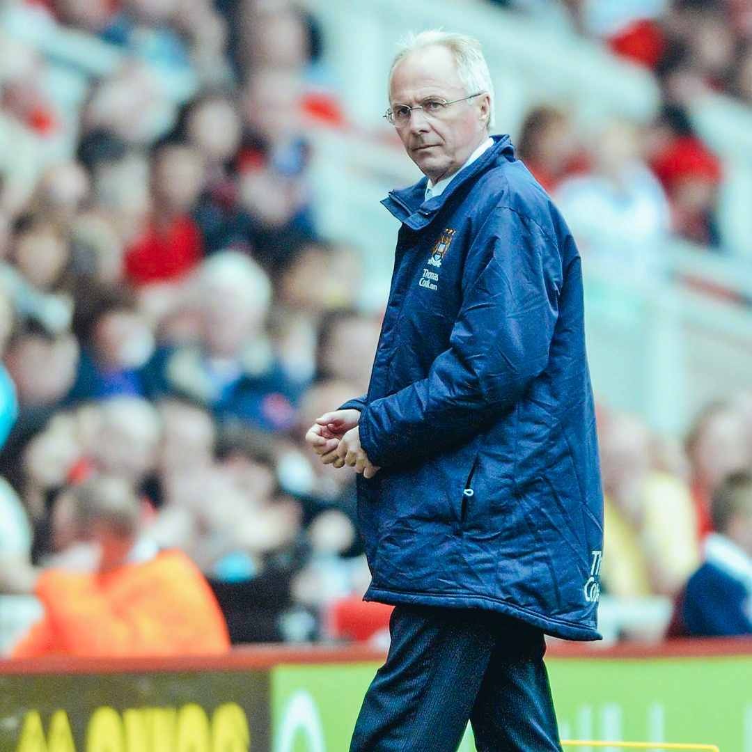 瑞典名帅埃里克森确诊晚期胰腺癌 生命仅剩一年